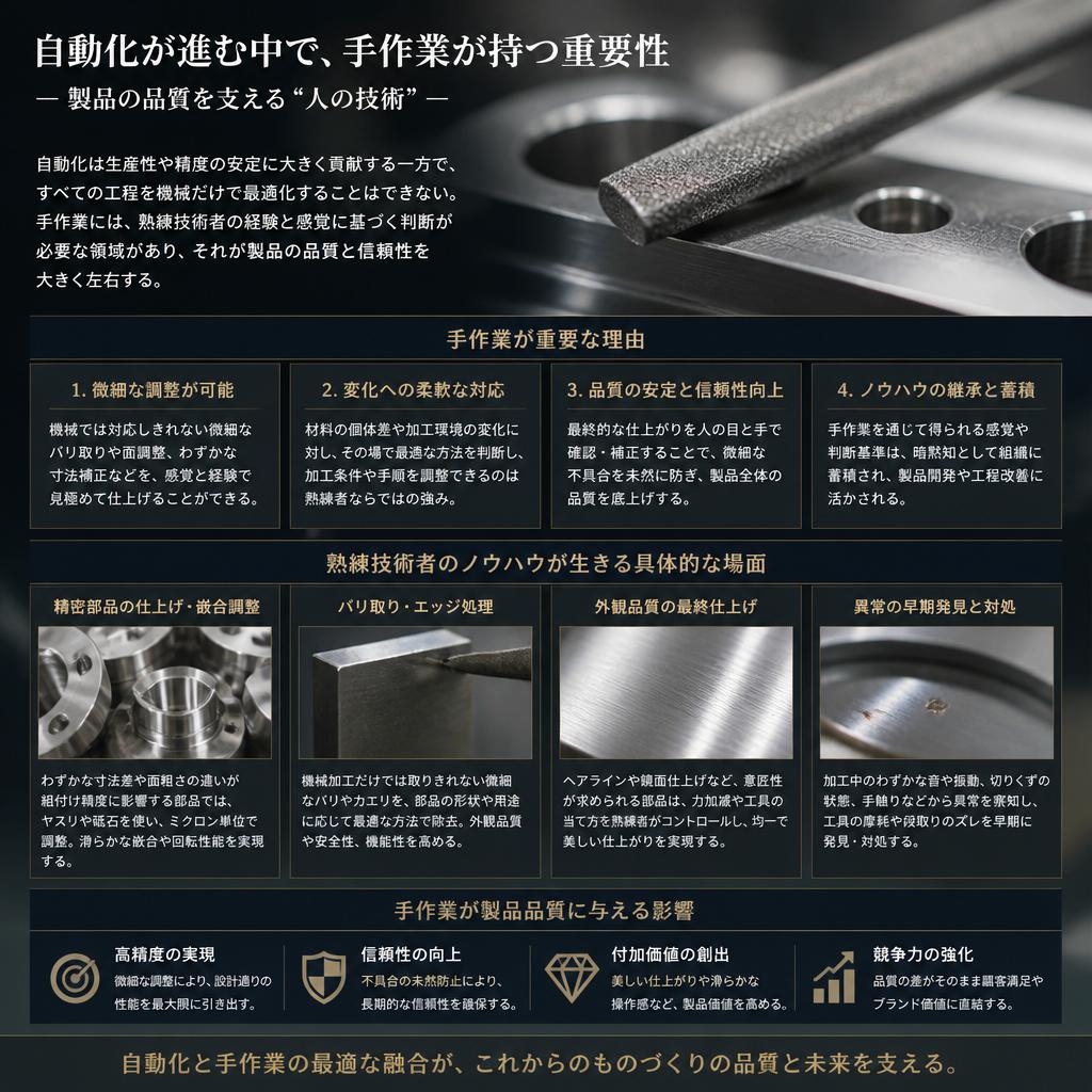 3. 品質向上につながる手作業の価値