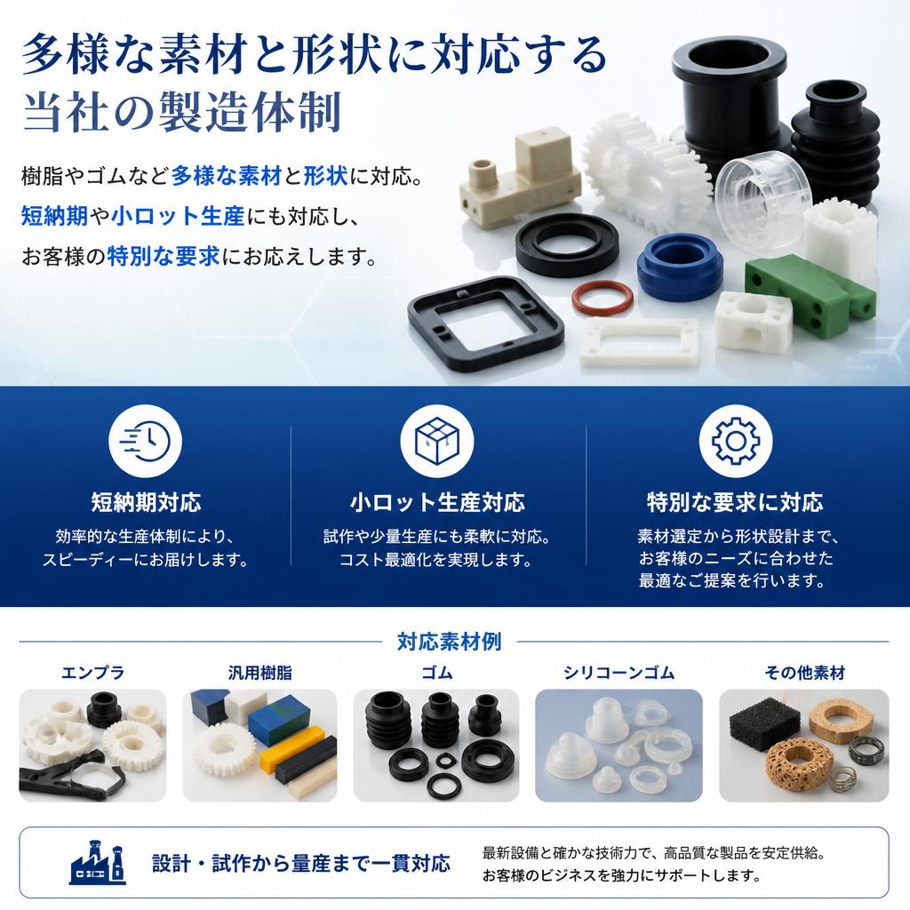 お客様のニーズに応える柔軟性